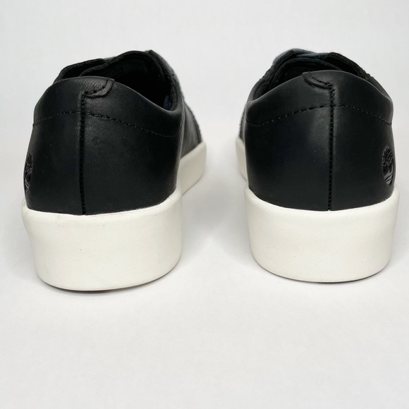 NWOB Timberland Teya Black Leather Sneaker Size 9 - Picture 7 of 10